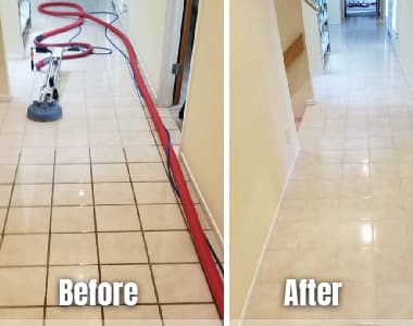 Floor Tile Cleaning